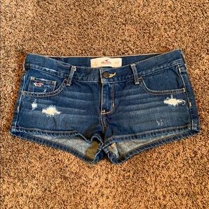 Hollister Distressed Denim Shorts